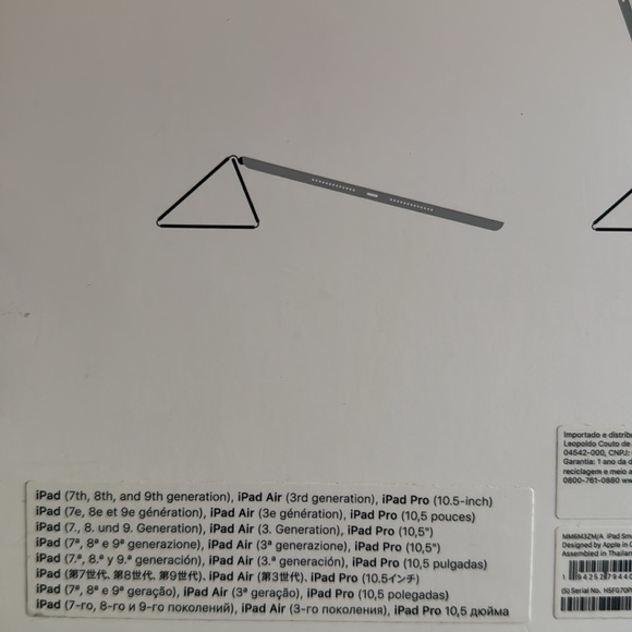 iPad Smart Cover, Purple, Silicon Material - Picture 4 of 4